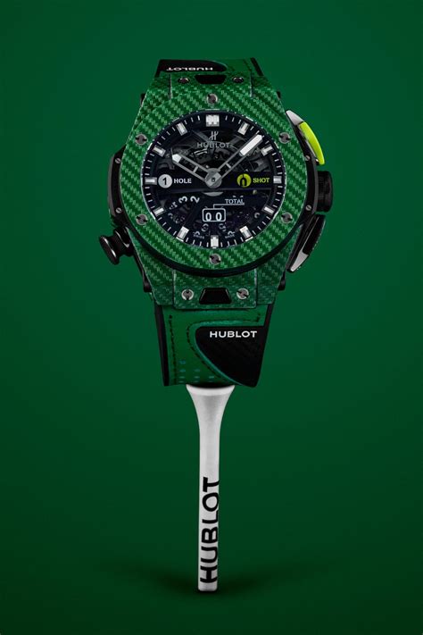 hublot gold watch dustin johnson